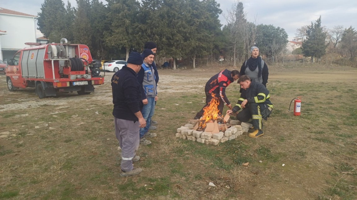 YANGIN TATBİKATI YAPILDI